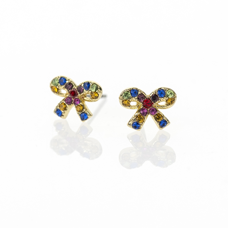 FOLKIE earrings colorful bow