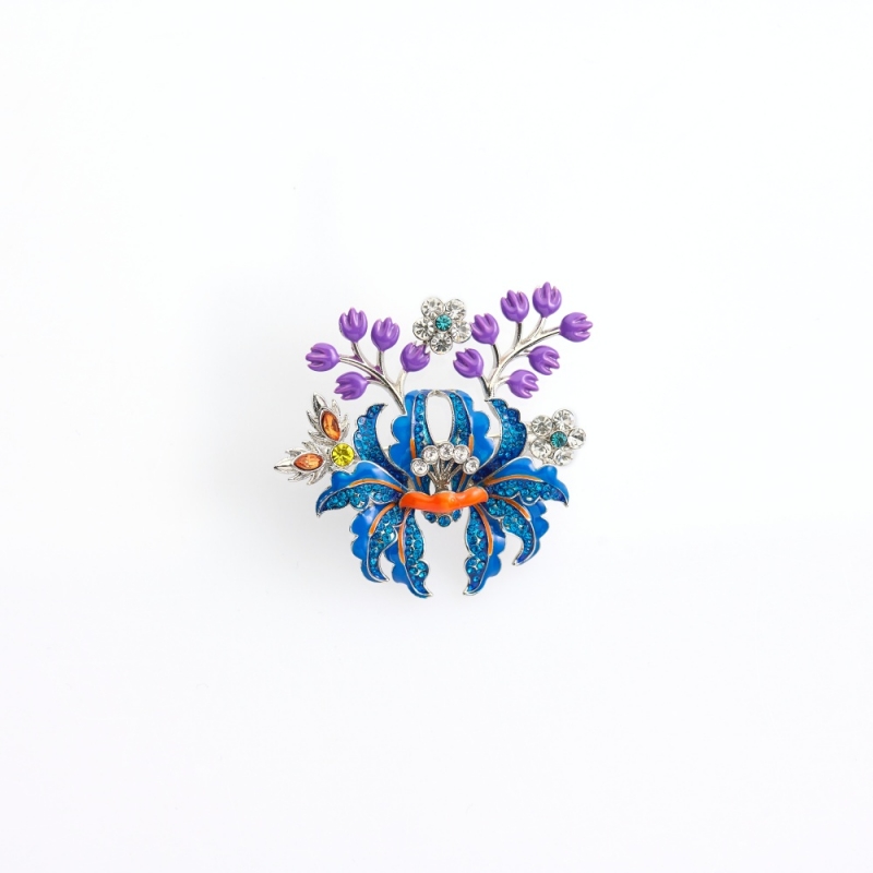 Brooch iris for B. Slančíková-Timrava