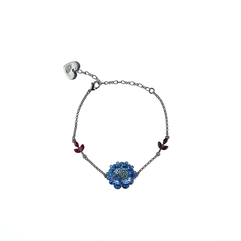 Bracelet blue wild poppy