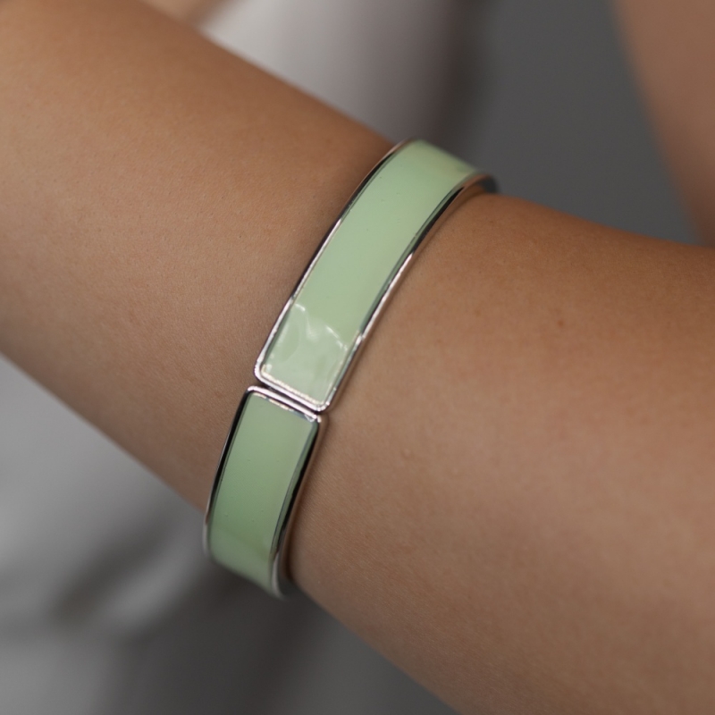 Pastel green bracelet