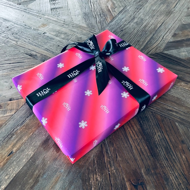 Vianočný darčekový balíček ružové pivonky