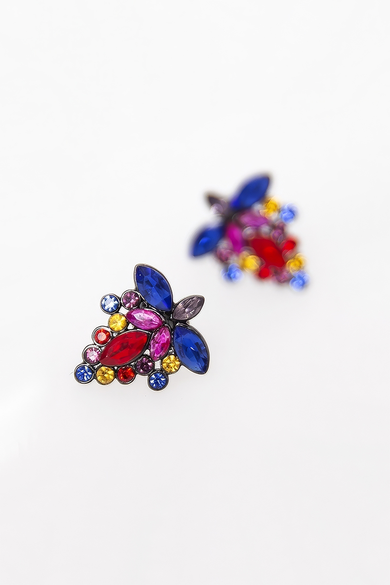 Earrings lilac