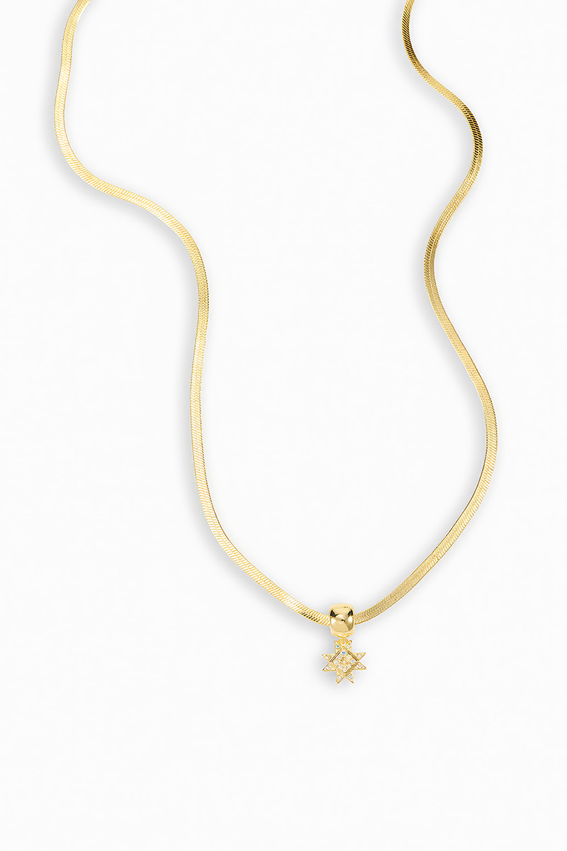 Egyensúly csillaga medál (arany)