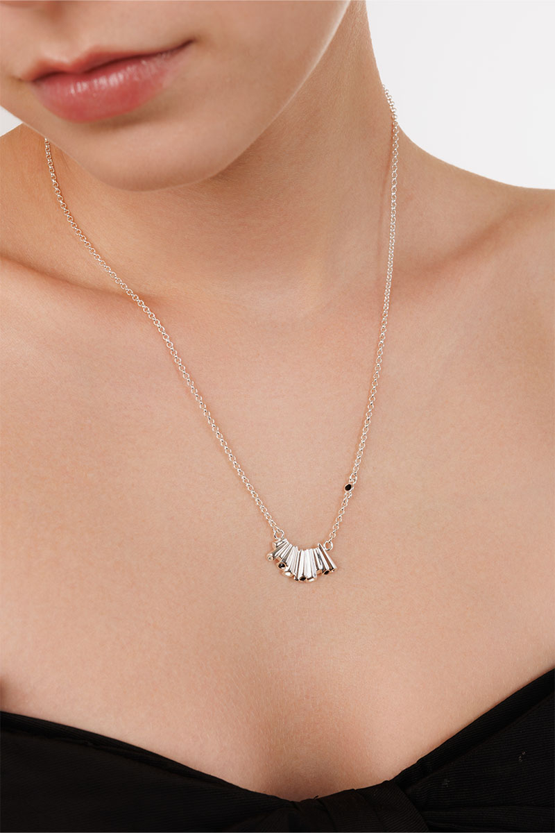 Stone Waterfall Necklace