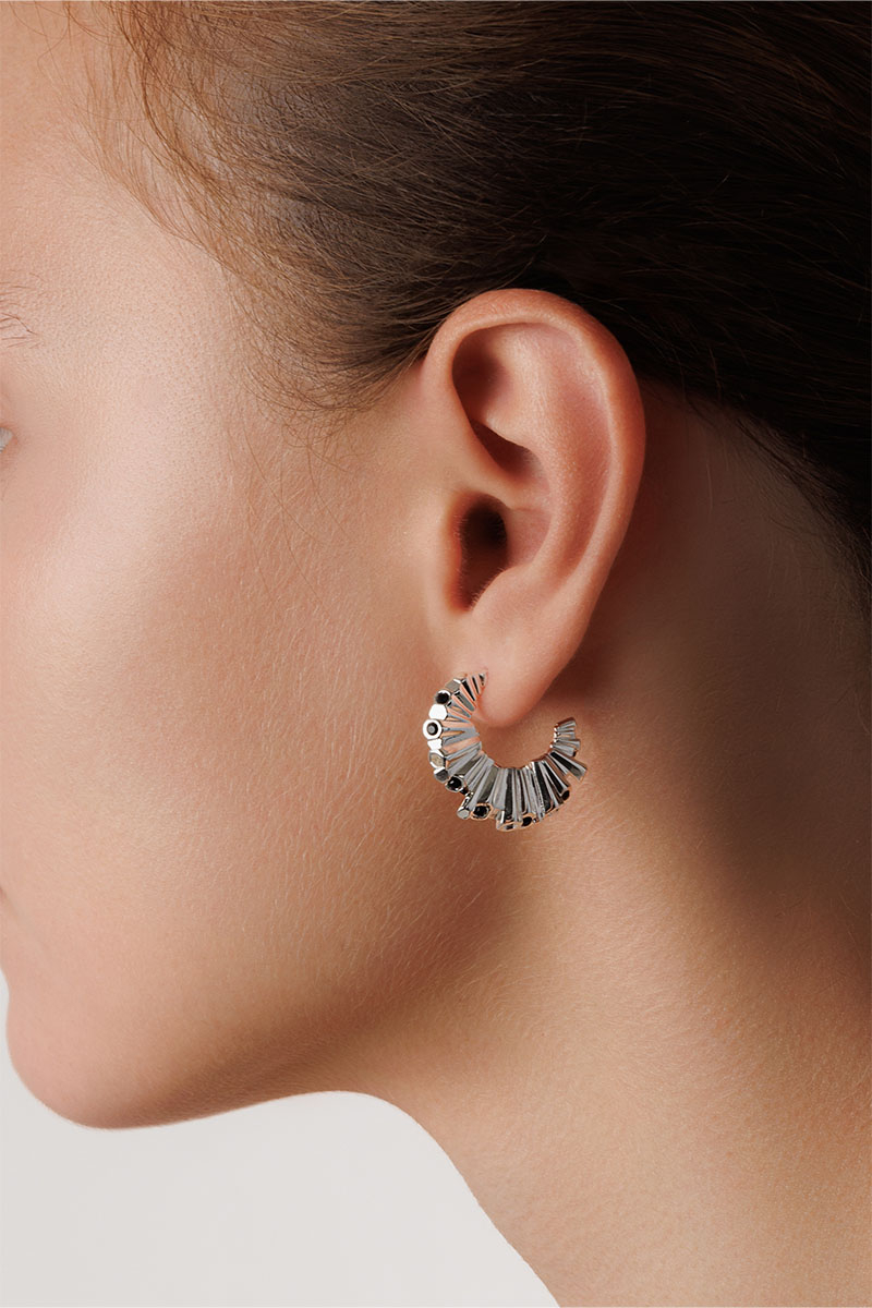 Stone Waterfall Earrings