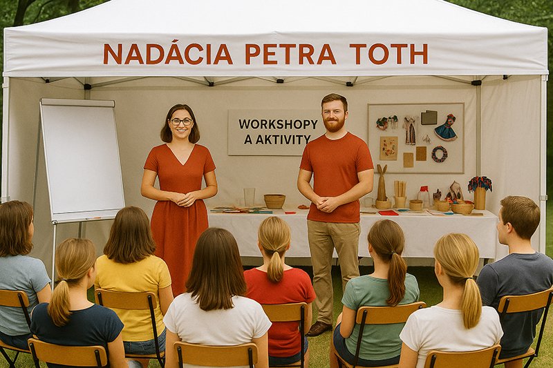 Stánok Nadácie Petra Toth